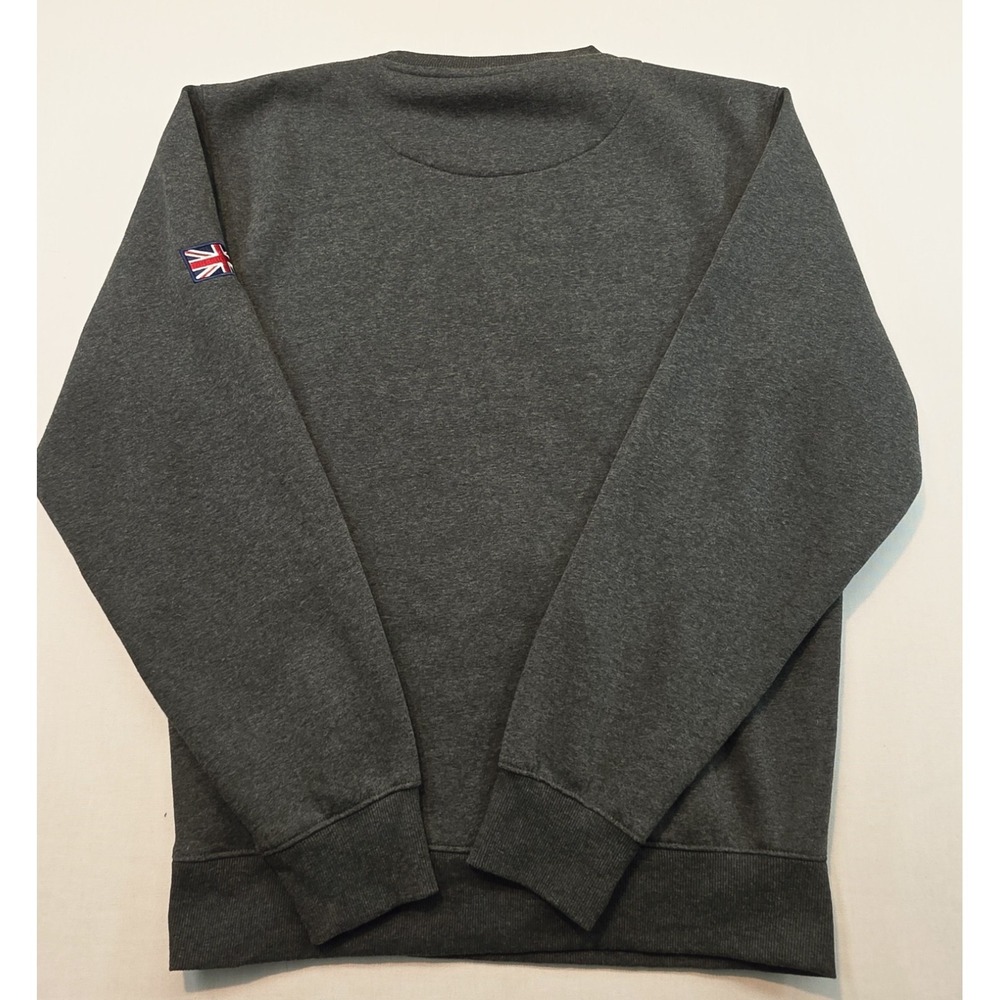 Liverpool England Sweatshirt 2XL British Souvenirs Dark Gray Crewneck Union Jack - Picture 14 of 16